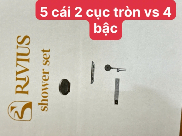 Rivius Aquadori Bộ Sen Tắm Thiết Kế Sang Trọng Trải Nghiệm Tắm Mát Lành Mạnh