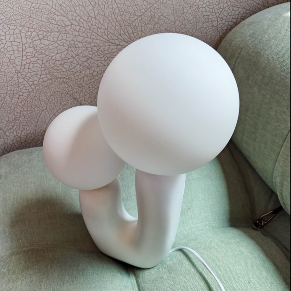 Rivius Cactus - Đèn Bàn Hai Chụp Cầu Tối Giản Trừu Tượng