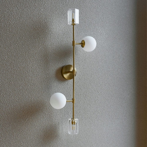 Rivius Dualite – Đèn Tường Hai Chụp Tương Phản