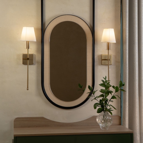 Rivius Clarette – Đèn Tường Vải Phong Cách Sang Trọng Cổ Điển