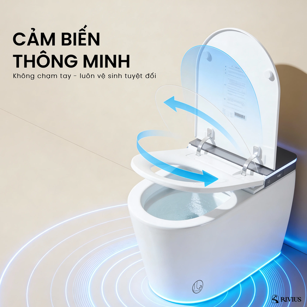 Rivius Luno – Bồn Cầu Thông Minh Công Nghệ Flagship