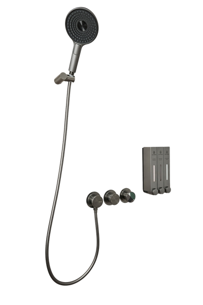 Rivius Aquadot – Bộ Vòi Sen Sắc Đen Tối Giản