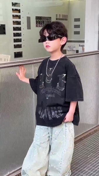 Áo Ngắn Sói Đen HY
