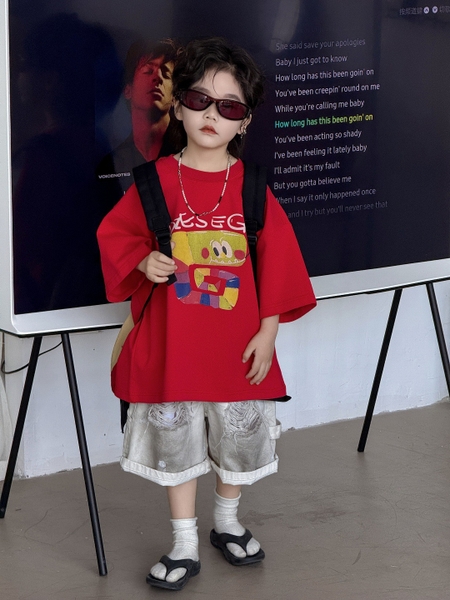 Áo Ngắn Đỏ Rắn AY