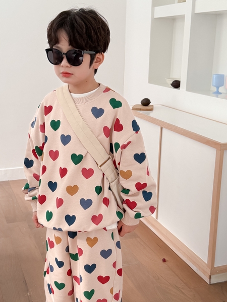 SET Dài Áo Quần Tim Màu KM