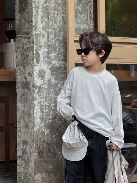 Áo Dài Trắng Trơn PL
