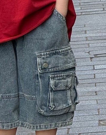 QN Jean Xanh 6 Túi FS