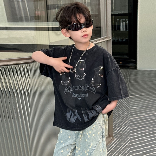 Áo Ngắn Sói Đen HY