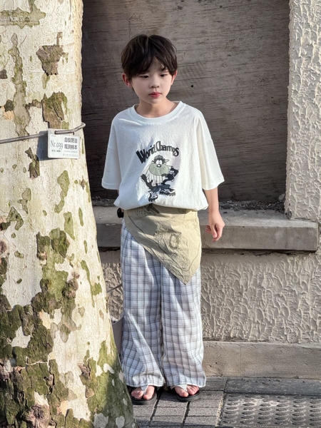 Áo Ngắn Trắng WC PL