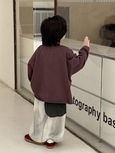 Áo Dài Tím Mickey AY