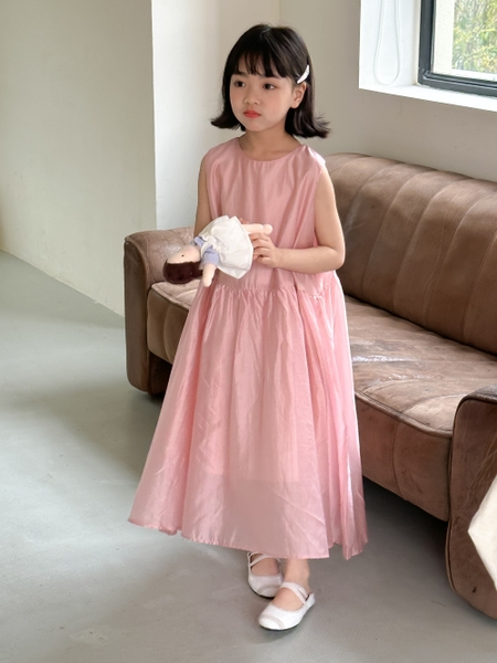 VÁY DÀI HỒNG NƠ LƯNG KUMAI