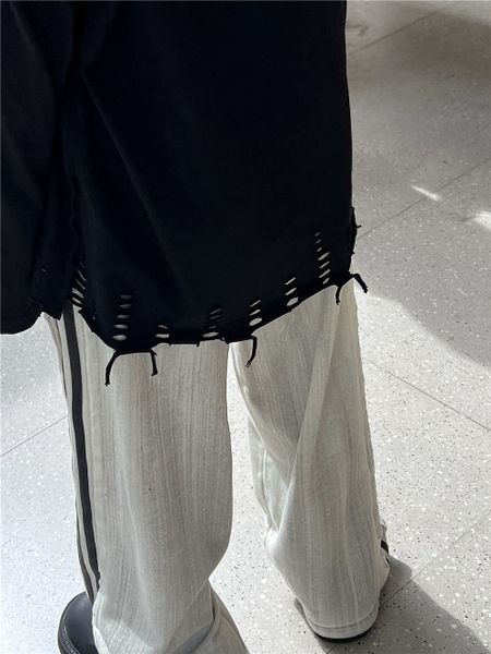 ÁO DÀI ĐEN RÁCH SN