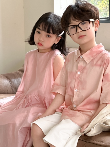 SET ÁO HỒNG QUẦN TRẮNG KUMAI
