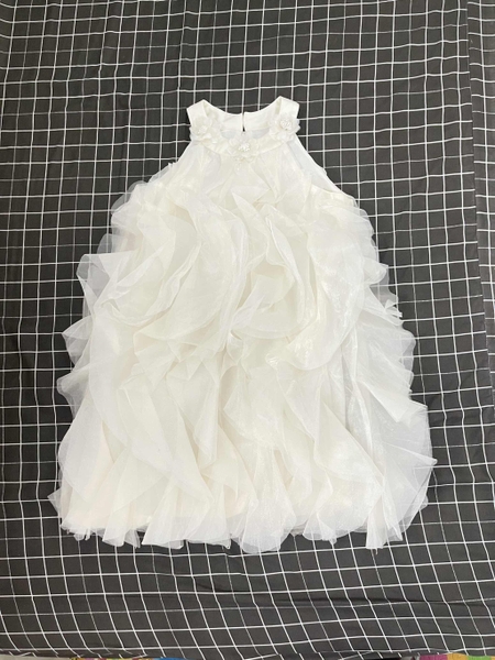 VD Cổ Yếm Phối Voan Ota