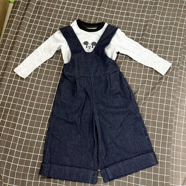 Set Áo Mickey+Yếm Jean