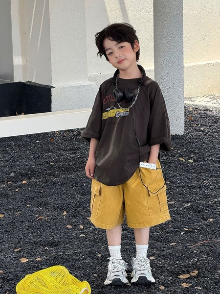 AN Nâu Đen Xe Vàng FS
