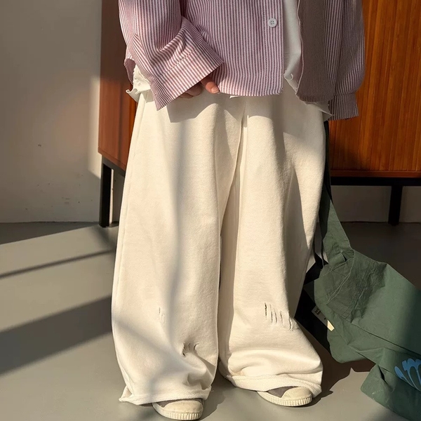 Quần Dài Thun Trắng SX