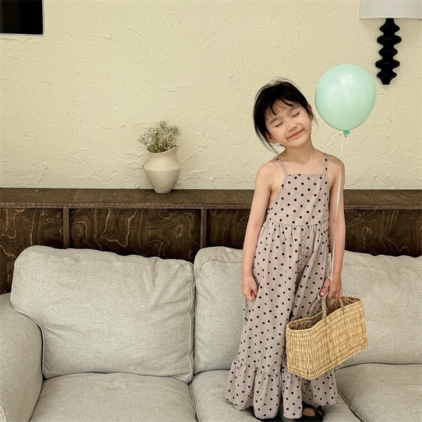 Jump Nâu Be Chấm Bi AD Baby