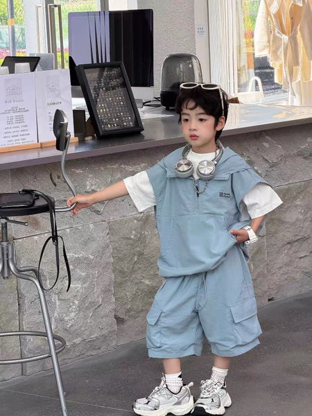 SN Ba Lỗ Xanh Khóa Ngực FS