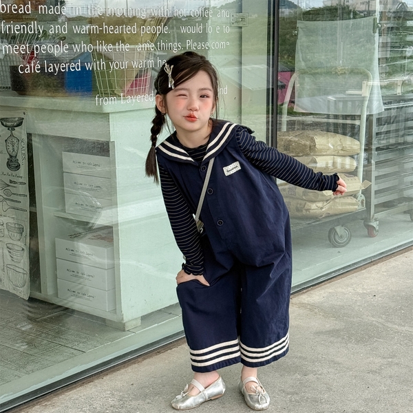 Jump Dài Thuỷ Thủ Xanh Đen AD Baby