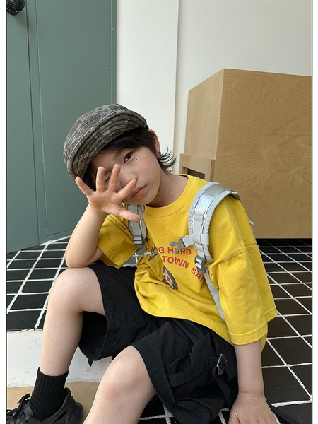 Áo Ngắn Cún Vàng LY