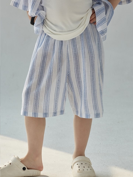 SET SƠ MI NGẮN KẺ XANH LY