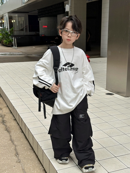 AD Trắng 2 Lớp Chữ AM