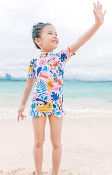 Jump Bơi Hoa Lá Hồng 361