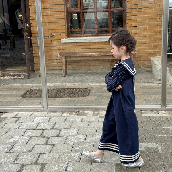 Jump Dài Thuỷ Thủ Xanh Đen AD Baby