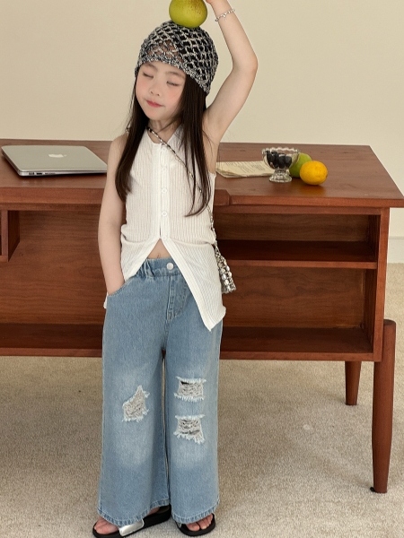 Áo Ba Lỗ Trắng Dáng Dài YK