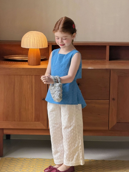SD Áo Xanh Bi+Quần Trắng Hoa MM