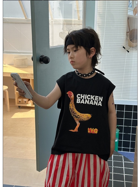 Áo Ba Lỗ CKB Đen LY