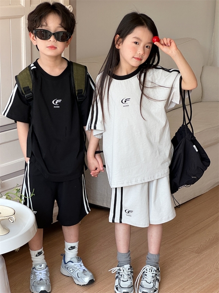 SET NGẮN XÁM SỌC ĐEN KM
