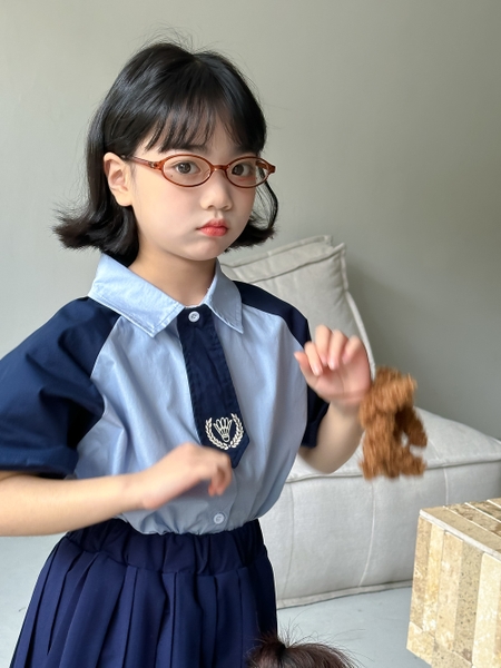 SET ÁO CAVAT VÁY NGẮN KM