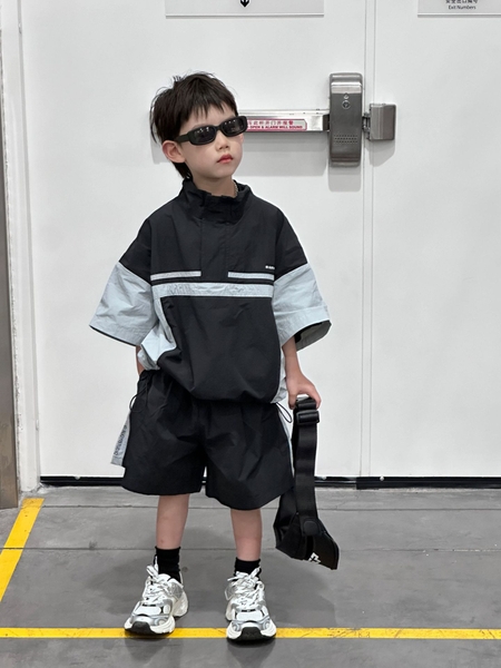 SET DÙ NGẮN ĐEN XÁM FS