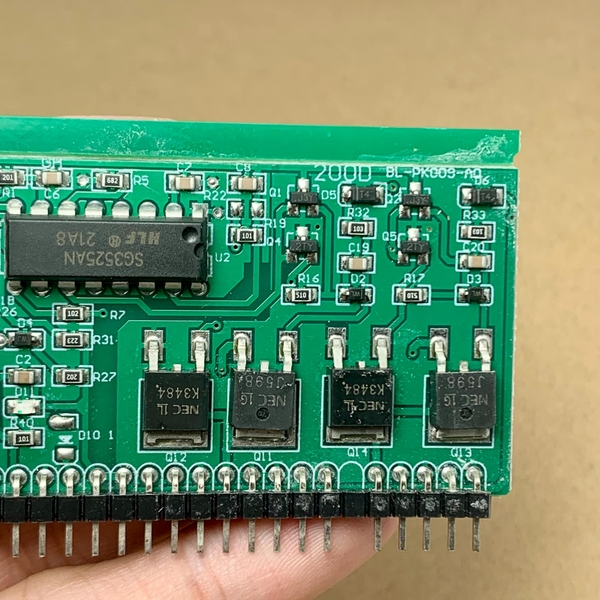 Board mạch tạo xung máy hàn IC SG2525AN 4 MOSFET K3484 30PIN