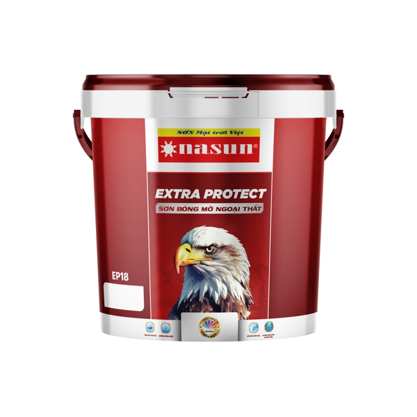 Sơn bóng mờ ngoại thất Nasun Extra Protect - EP18