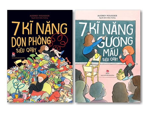 Combo 7 kĩ năng siêu quậy (2 cuốn) | Nhà xuất bản Kim Đồng