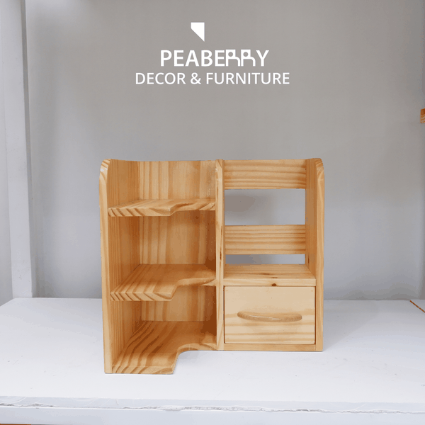 Kệ gỗ decor chữ L