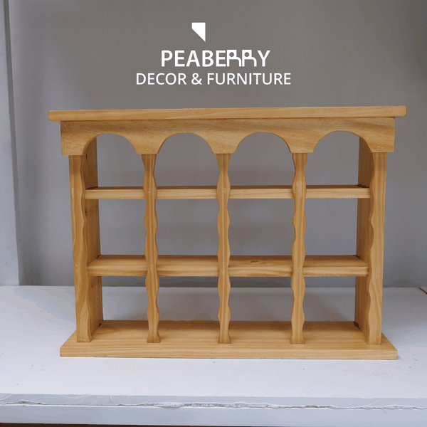 Kệ gỗ decor 3 tầng