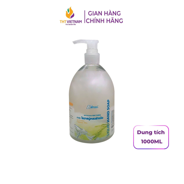 Nước rửa tay tạo bọt Daiwa chính hãng diệt khuẩn thơm lâu hương hoa quả dạng chai 500ml