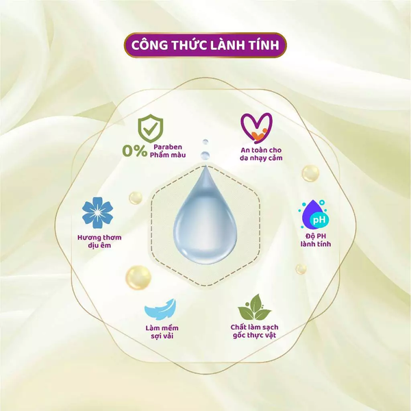Nước giặt xả vải quần áo thơm lâu Carefor chính hãng giữ màu 4 mùi hương dạng chai 3,5L