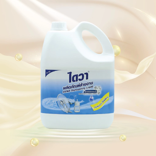 Nước rửa chén Daiwa An toàn sạch bóng Chính hãng 3,6L Can Lớn Tiết kiệm
