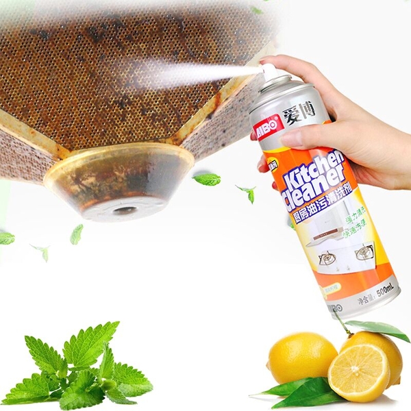 Chai Xịt Vệ Sinh Nhà Bếp Kitchen Cleaner 500 ml