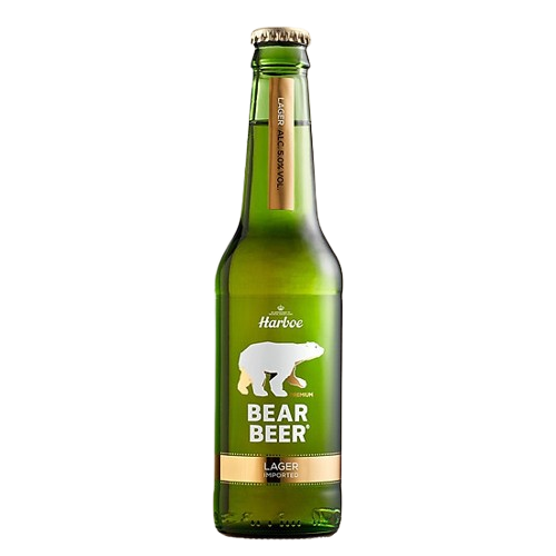 Bia gấu Bear Beer Lager 5% Đức – thùng 24 chai 330ml
