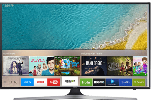 Smart Tivi Cong UHD 4K 55 Inch Samsung 55KS7500