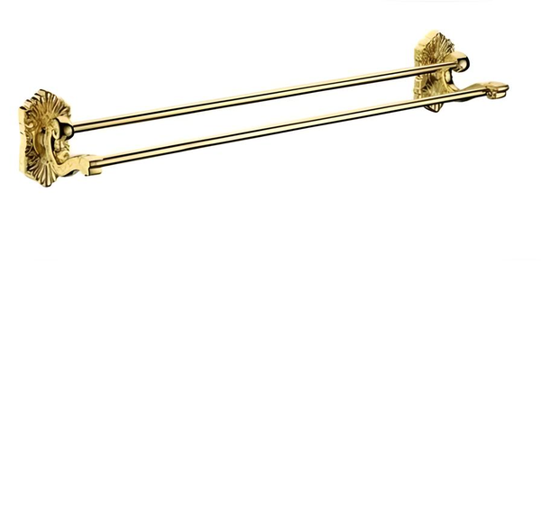 THANH VẮT KHĂN ĐÔI MẠ VÀNG 24K - 10002