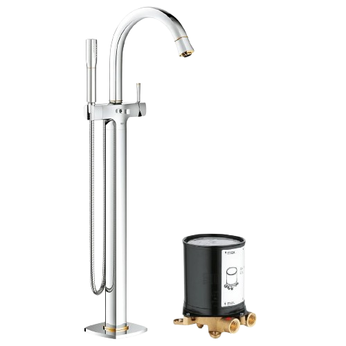 Vòi Bồn Tắm Grohe 23318IG0 + 29086000 Đặt Sàn Grandera