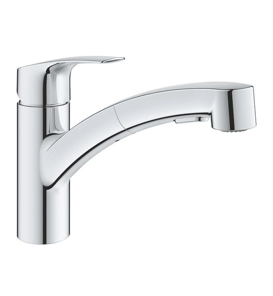 Vòi rửa bát nóng lạnh Grohe 30305001 Eurosmart Rút Dây