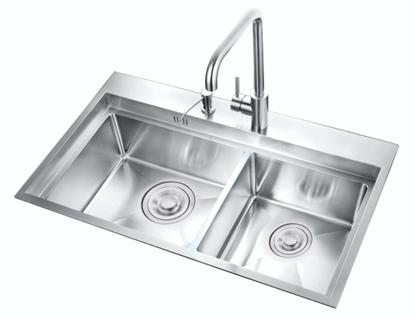 Chậu rửa bát nhập khẩu 2 hố SR006